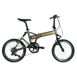 Складной велосипед Dahon Jet D9 2017, Вариант УТ-00044655: Рама: мультирама (Рама: 178-185 см), Цвет: серый , изображение  - НаВелосипеде.рф
