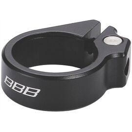 Хомут подседельный BBB Carbonstrangler, 35.8, черный, BSP-82, изображение  - НаВелосипеде.рф