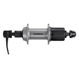Велосипедная втулка SHIMANO TX500, задняя, под кассету, 36 отверстий, 8/9 скоростей, серебро, EFHTX5008AZAS, изображение  - НаВелосипеде.рф