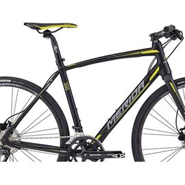Рама велосипедная Merida Speeder 200-KIT-FRM 2017, Вариант УТ-00036630: Рама: 59 см (Рост: 180 - 185 cm), Цвет: матовый черно-желтый, изображение  - НаВелосипеде.рф