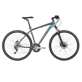 Кроссовый велосипед KELLYS PHANATIC 70 2017, Вариант УТ-00041467: Рама: 17" (Рост: 156-170 см), Цвет: серый, изображение  - НаВелосипеде.рф