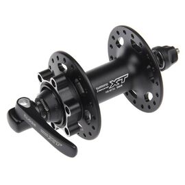 Велосипедная втулка SHIMANO DEORE XT, передняя, 36Н, чёрная, AHBM756AL, изображение  - НаВелосипеде.рф