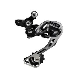 Переключатель задний SHIMANO  RD-M610-SGS DEORE, 10 скоростей, чёрный KRDM610SGSL, изображение  - НаВелосипеде.рф
