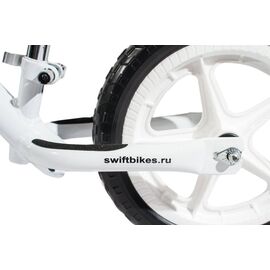 Колеса для беговела Swift 12", полимерные, белый, SW3 EVA, изображение  - НаВелосипеде.рф