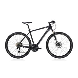 Городской велосипед Polygon HEIST 5 28" 2017, Вариант УТ-00055322: Рама: 53 см (Рост: 180-190 см), Цвет: черный , изображение  - НаВелосипеде.рф