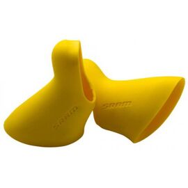 Накладка манетки Hoods for Doubletap Levers, жёлтая , изображение  - НаВелосипеде.рф