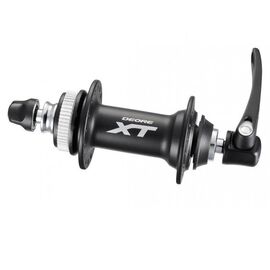 Велосипедная втулка SHIMANO HB-M785 DEORE XT, передняя, 32Н, чёрная, AHBM785BL, изображение  - НаВелосипеде.рф