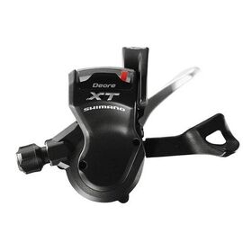Шифтер SHIMANO  SL-M770-A XT левый, 3 скорости, трос 1800мм, чёрный, без уп KSLM770ALB, изображение  - НаВелосипеде.рф