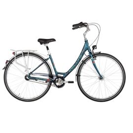 Городской велосипед KELLYS AVENUE 50 2017, Вариант УТ-00038698: Рама: 430 мм (Рост: 157-171 см), Цвет: серый, изображение  - НаВелосипеде.рф