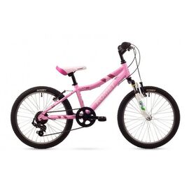 Детский велосипед Romet JOLENE 20" 2016, Вариант УТ-00024140: Рама: 13 S (Рост: 115-145 см), Цвет: розовый , изображение  - НаВелосипеде.рф