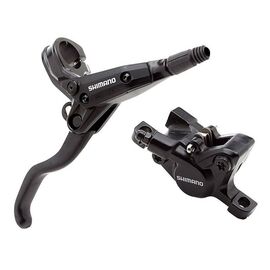 Тормоз дисковый гидравлический SHIMANO BR-M445L с ручкой BL-M445L, передний,, AM445ALF1RX080, изображение  - НаВелосипеде.рф