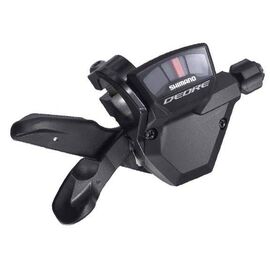 Шифтер SHIMANO  SL-M590 DEORE левый 3 скорости, трос 1800мм пр.уп KSLM590LB, изображение  - НаВелосипеде.рф
