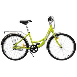 Подростковый велосипед Gravity VICTORIA 24" 2017, Вариант УТ-00040180: Рама: 15,5", Цвет: желтый, изображение  - НаВелосипеде.рф