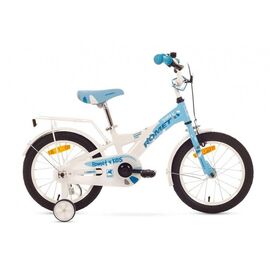 Детский велосипед Romet DIANA Y(K) 16" 2016, Вариант УТ-00055309: Рама: 10" (Возраст: 7-9 лет), Цвет: сине-белый, изображение  - НаВелосипеде.рф