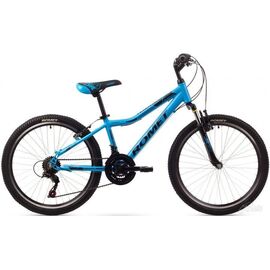 Подростковый велосипед Romet RAMBLER 24" 2016, Вариант УТ-00024161: Рама: 13 S (Рост: 130-150 см), Цвет: синий , изображение  - НаВелосипеде.рф