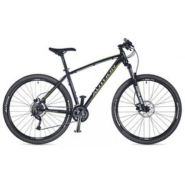 Горный велосипед AUTHOR Spirit 29" 2018, Вариант УТ-00056630: Рама: 17" (Рост: 155 - 175 см), Цвет: черно-салатово-серый, изображение  - НаВелосипеде.рф