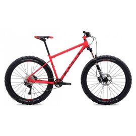 Горный велосипед MARIN Pine Mountain 1 A-17 Q 27.5+", Вариант УТ-00041405: Рама 19", рост 176-185 см, красный, изображение  - НаВелосипеде.рф