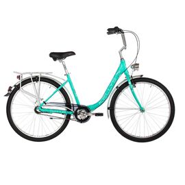 Городской велосипед KELLYS AVENUE 10 2017, Вариант УТ-00041793: Рама: 430 мм (Рост: 157-171 см), Цвет: бирюзовый, изображение  - НаВелосипеде.рф