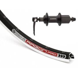 Колесо велосипедное AUTHOR 26, заднее 32H,  Argon Pro, Shimano Alivio T4000, V-brake, VAM26ARPR32T400R, изображение  - НаВелосипеде.рф