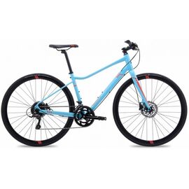Женский велосипед MARIN Stinson ST A-17 Q 27.5, Вариант УТ-00041406: Рама 15", рост 152-165 см, голубой, изображение  - НаВелосипеде.рф