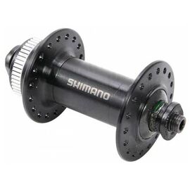 Велосипедная втулка Shimano TX505, передняя, 36 отверстий, без кожуха, чёрный, EHBTX505A5, изображение  - НаВелосипеде.рф