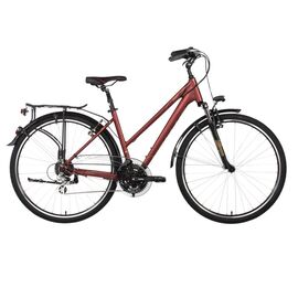 Туристический велосипед KELLYS CRISTY 30 2017, Вариант УТ-00041519: Рама: 17" (Рост: 156-170 см), Цвет: красный , изображение  - НаВелосипеде.рф