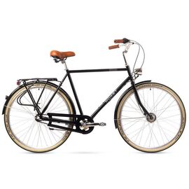 Городской велосипед ROMET RETRO 28" 2016, Вариант УТ-00055311: Рама: 21" L (Рост: 180-190 cм), Цвет: серый, изображение  - НаВелосипеде.рф