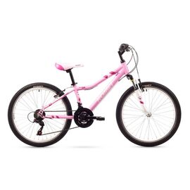 Подростковый велосипед Romet JOLENE 24" 2016, Вариант УТ-00024138: Рама: 13 S (Рост: 130-150 см), Цвет: розовый , изображение  - НаВелосипеде.рф