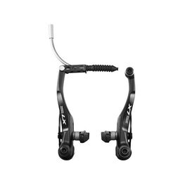 Тормоз V-brake SHIMANO  BR-T670 DEORE LX задний, черный, колодки M70CT4, ABRT670RX22ML, изображение  - НаВелосипеде.рф