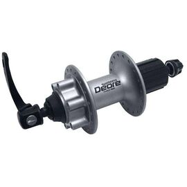 Велосипедная втулка SHIMANO FH-M525 DEORE, задняя, под кассету, 36Н, 8-10 скоростей, AFHM525AAZS, изображение  - НаВелосипеде.рф
