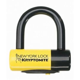 Велосипедный замок Kryptonite Disc Locks New York Disc Lock тросовый, U-lock, на ключ, оранжевый, 720018998457, изображение  - НаВелосипеде.рф