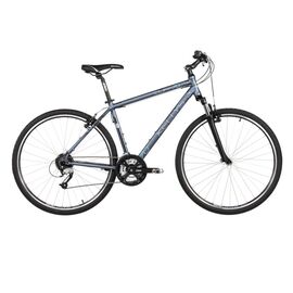 Кроссовый велосипед KELLYS CLIFF 70 2017, Вариант УТ-00041891: Рама: 17" (Рост: 156-170 см), Цвет: серый, изображение  - НаВелосипеде.рф