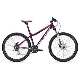 Женский горный велосипед FOCUS WHISTLER ELITE 27 DONNA 2016 , Вариант УТ-00033805: Рама: L (Рост: 178 - 185 см), Цвет: фиолетово-белый , изображение  - НаВелосипеде.рф