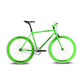 Городской велосипед Welt Fixie 1.0 2016, зеленый, изображение  - НаВелосипеде.рф