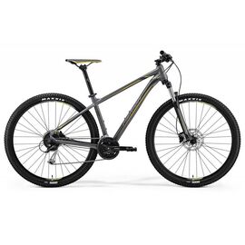 Горный велосипед Merida Big.Nine 100 29" 2018, Вариант УТ-00059106: Рама: L 18.5" (Рост: 180 - 185 cm), Цвет: зелено-красно-серый, изображение  - НаВелосипеде.рф