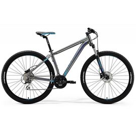 Горный велосипед Merida Big.Nine 20-D 29" 2018, Вариант УТ-00059116: Рама:  L 19" (Рост:  185 - 190 cm), Цвет: матовый черно-зеленый, изображение  - НаВелосипеде.рф