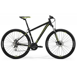 Горный велосипед Merida Big.Nine 20-MD 29" 2018, Вариант УТ-00059123: Рама: L 19" (Рост:  185 - 190 cm), Цвет: матовый черно-зеленый, изображение  - НаВелосипеде.рф