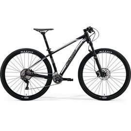 Горный велосипед Merida Big.Nine XT Edition 29" 2018, Вариант УТ-00059185: Рама: L 18.5" (Рост:  180 - 185 cm), Цвет: матовый черно-серебристый, изображение  - НаВелосипеде.рф