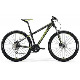 Горный велосипед Merida Big.Seven 20-D 27,5" 2018, Вариант УТ-00059200: Рама: L 18.5" (Рост:  180 - 185 cm), Цвет: матовый черно-зеленый, изображение  - НаВелосипеде.рф