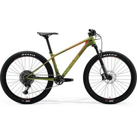Горный велосипед Merida Big.Seven 6000 27,5" 2018, Вариант УТ-00059236: Рама: L 19" (Рост: 185 - 190 cm), Цвет: зелено-красно-коричневый, изображение  - НаВелосипеде.рф