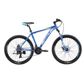 Горный велосипед Welt Ridge 1.0 D 26" 2017, Вариант УТ-00035038: Рама: 18" (Рост: 165-180 см), Цвет: матовый голубо-синий , изображение  - НаВелосипеде.рф