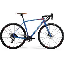 Циклокроссовый велосипед Merida Cyclo Сross 7000 28" 2018, Вариант УТ-00059313: Рама: L 56 cm (Рост: 175 - 180 cm), Цвет: сине-оранжево-красный , изображение  - НаВелосипеде.рф