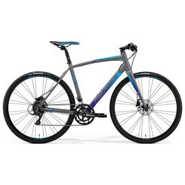 Циклокроссовый велосипед Merida Speeder 200 28" 2018, Вариант УТ-00059420: Рама: ML 54 cm (Рост: 170 - 175 cm), Цвет: матовый серо-синий, изображение  - НаВелосипеде.рф