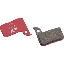 Тормозные колодки Jagwire Sport Semi-Metallic Disc Brake Pad Sram, красный, DCA099, изображение  - НаВелосипеде.рф