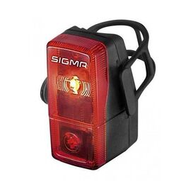 Фонарь велосипедный задний Sigma Sport, Lighting, Cubic, 1 режим, на батарейках, A237210, изображение  - НаВелосипеде.рф