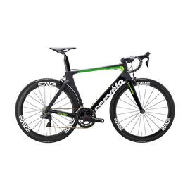 Шоссейный велосипед Cervelo S5 TeamDD 28" 2017, Вариант УТ-00056543: Рама: 56 см (Рост: 175-180 см), Цвет черно-зеленый (628070203), изображение  - НаВелосипеде.рф