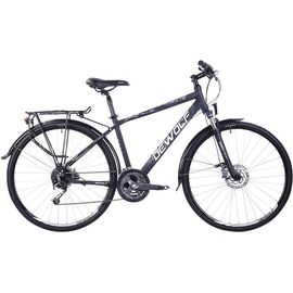 Туристический велосипед Dewolf Asphalt 1 26" 2016, Вариант УТ-00061510: Рама: 18" (Рост: 165 - 175 см), Цвет: черно-бело-серый, изображение  - НаВелосипеде.рф
