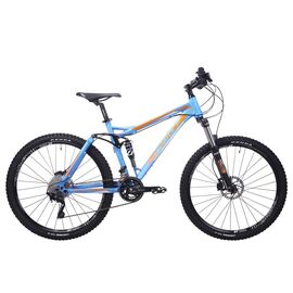 Двухподвесный велосипед Dewolf MAESTRO 1 27,5" 2016, Вариант УТ-00061519: Рама: 18" (Рост: 180 - 185 cm), Цвет: сине-черно-оранжевый, изображение  - НаВелосипеде.рф