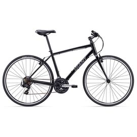 Городской велосипед Giant Escape 3 28" 2017, Вариант УТ-00061704: Рама: M (Рост: 165-180 см), Цвет: темно-серый/угольный, изображение  - НаВелосипеде.рф