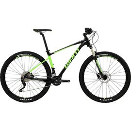 Горный велосипед Giant Fathom 2 LTD 29" 2017, Вариант УТ-00061732: Рама: L (Рост: 175-190 см), Цвет: черный/зеленый, изображение  - НаВелосипеде.рф